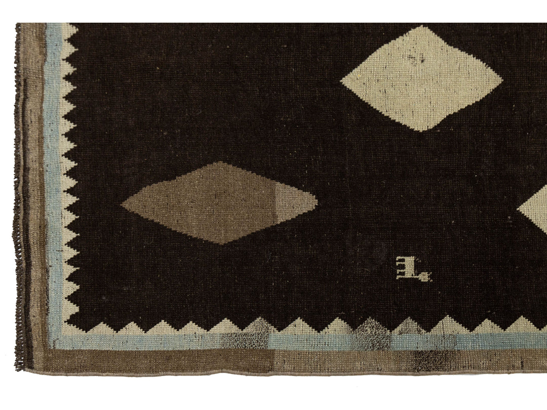 Modern Gabbeh Wool Rug 4 X 7