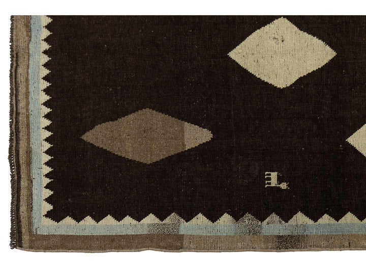 Modern Gabbeh Wool Rug 4 X 7