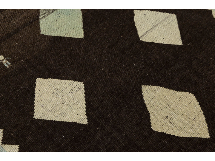 Modern Gabbeh Wool Rug 4 X 7