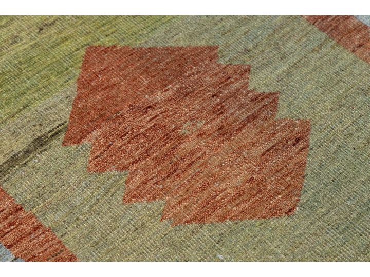 Modern Gabbeh Wool Runner 3 X 11