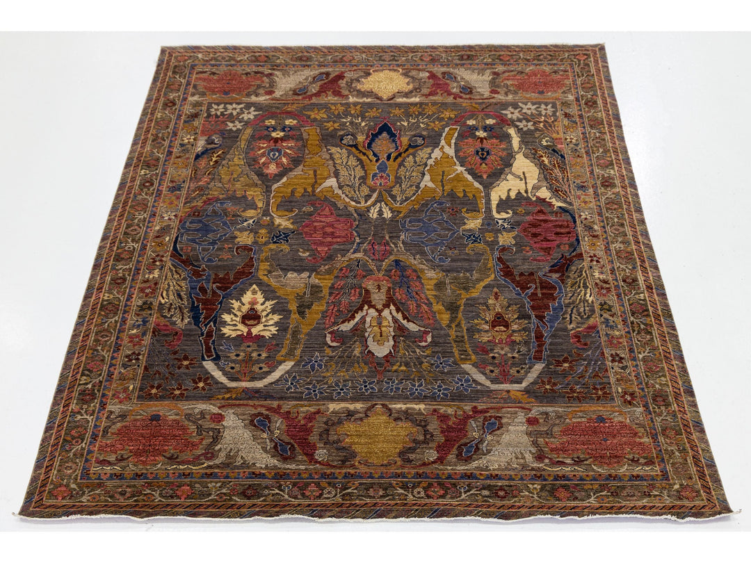 Modern Bidjar Wool Rug 9 X 12