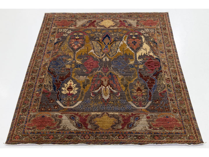 Modern Bidjar Wool Rug 9 X 12