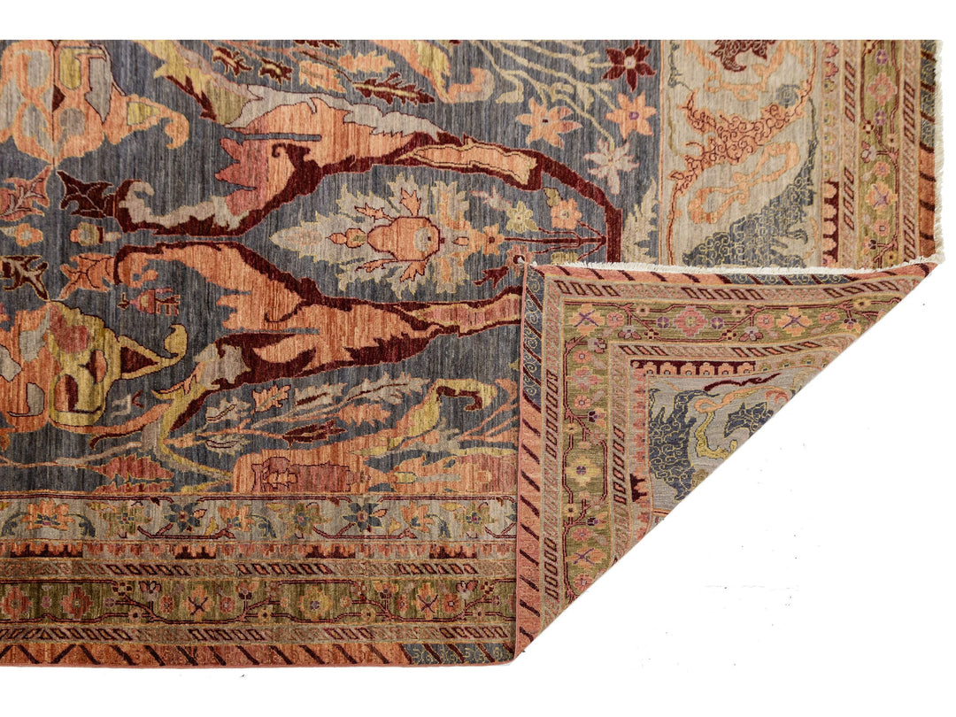 Modern Bidjar Wool Rug 12 X 15