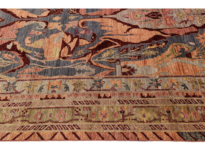 Modern Bidjar Wool Rug 12 X 15