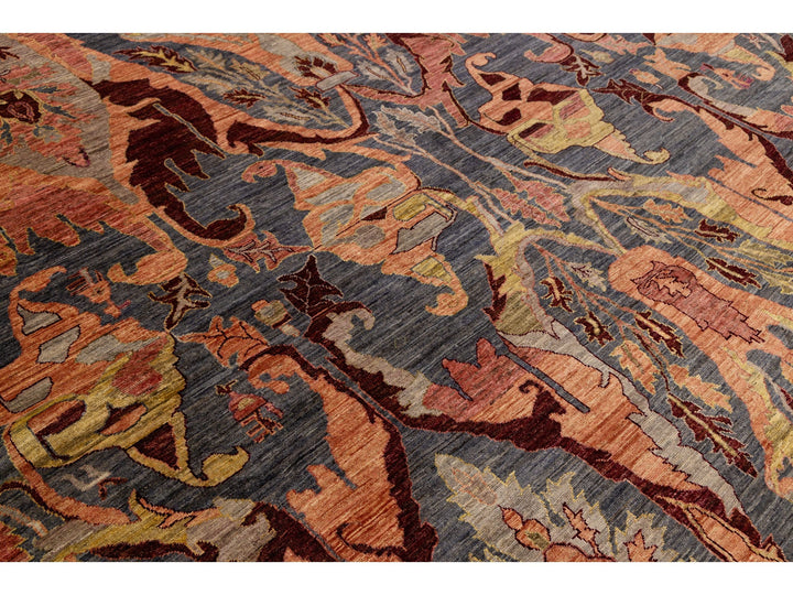 Modern Bidjar Wool Rug 12 X 15