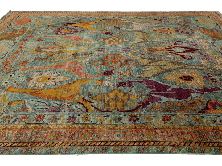 Modern Bidjar Wool Rug 10 X 14