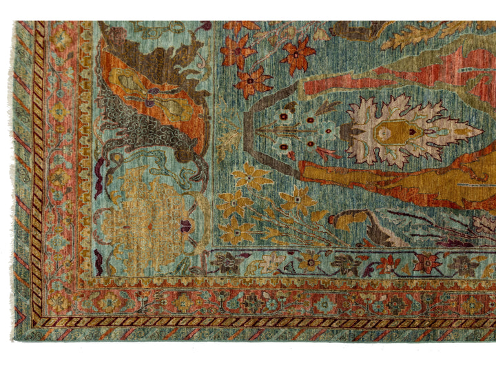 Modern Bidjar Wool Rug 10 X 14