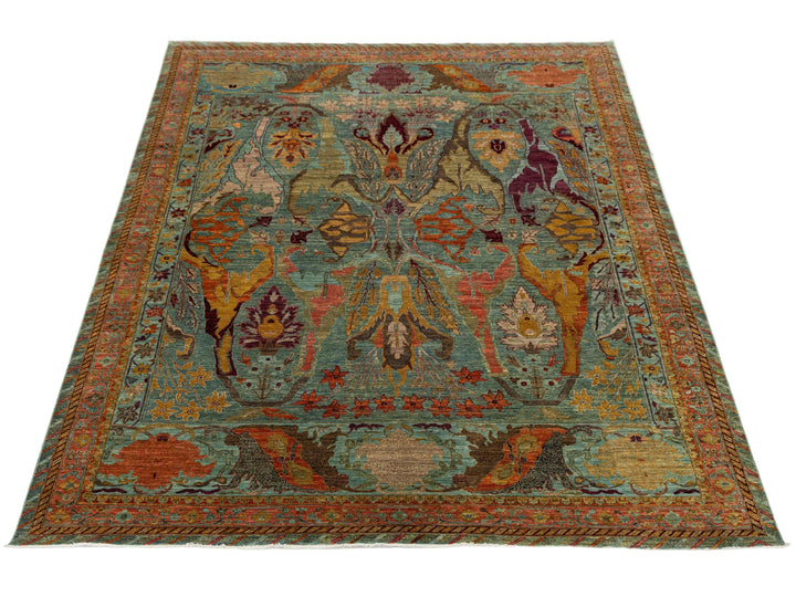 Modern Bidjar Wool Rug 10 X 14