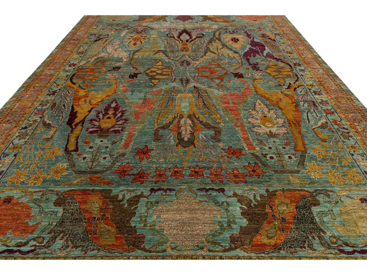 Modern Bidjar Wool Rug 10 X 14