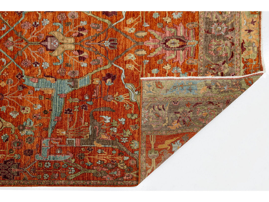 Modern Bidjar Wool Rug 9 X 12