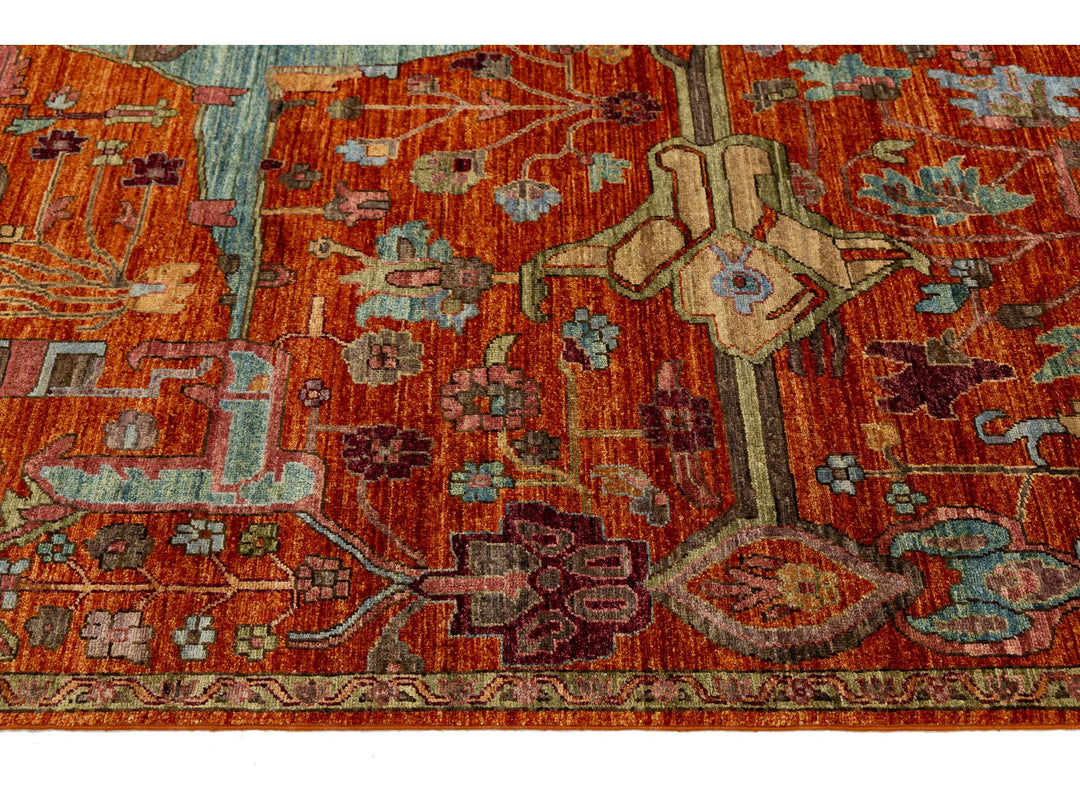 Modern Bidjar Wool Rug 9 X 12