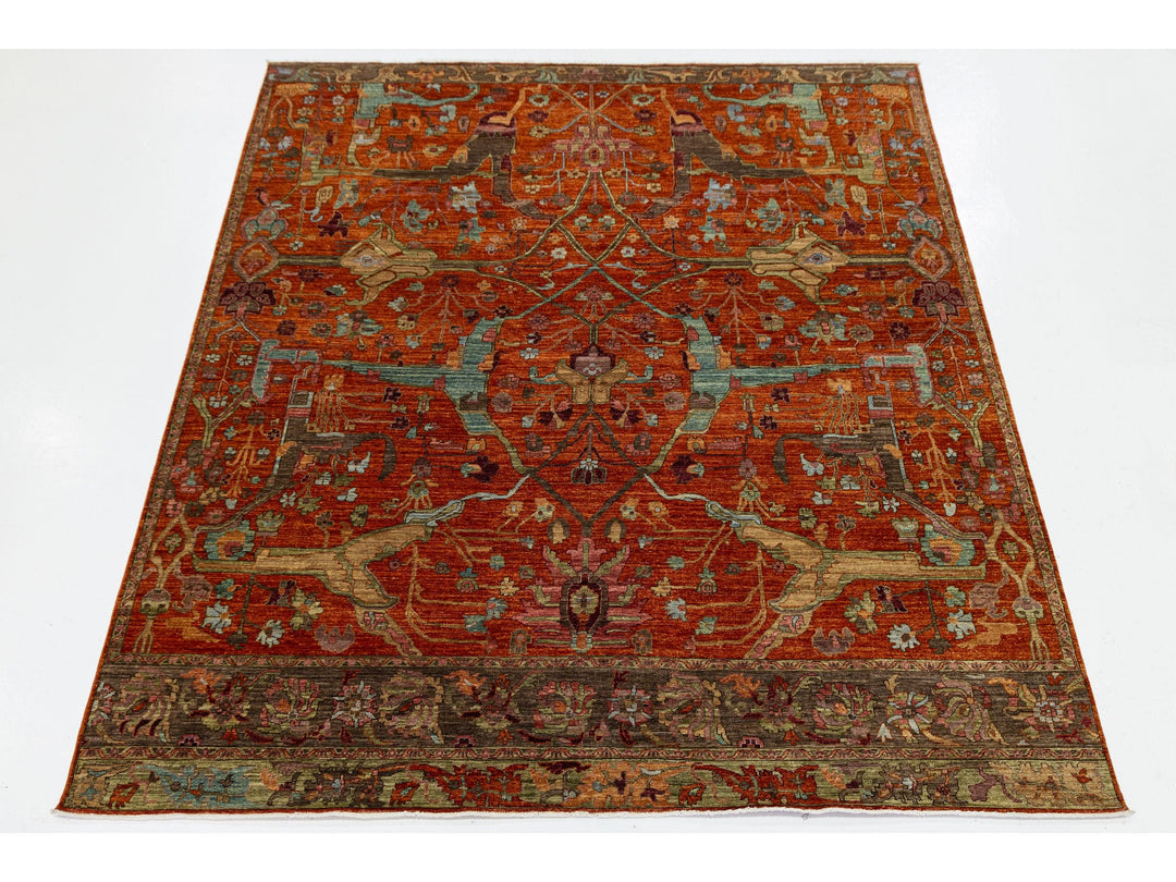 Modern Bidjar Wool Rug 9 X 12