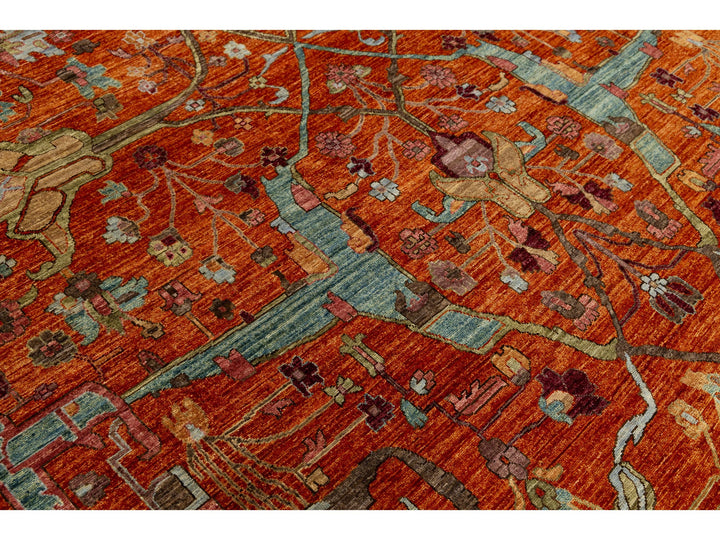 Modern Bidjar Wool Rug 9 X 12