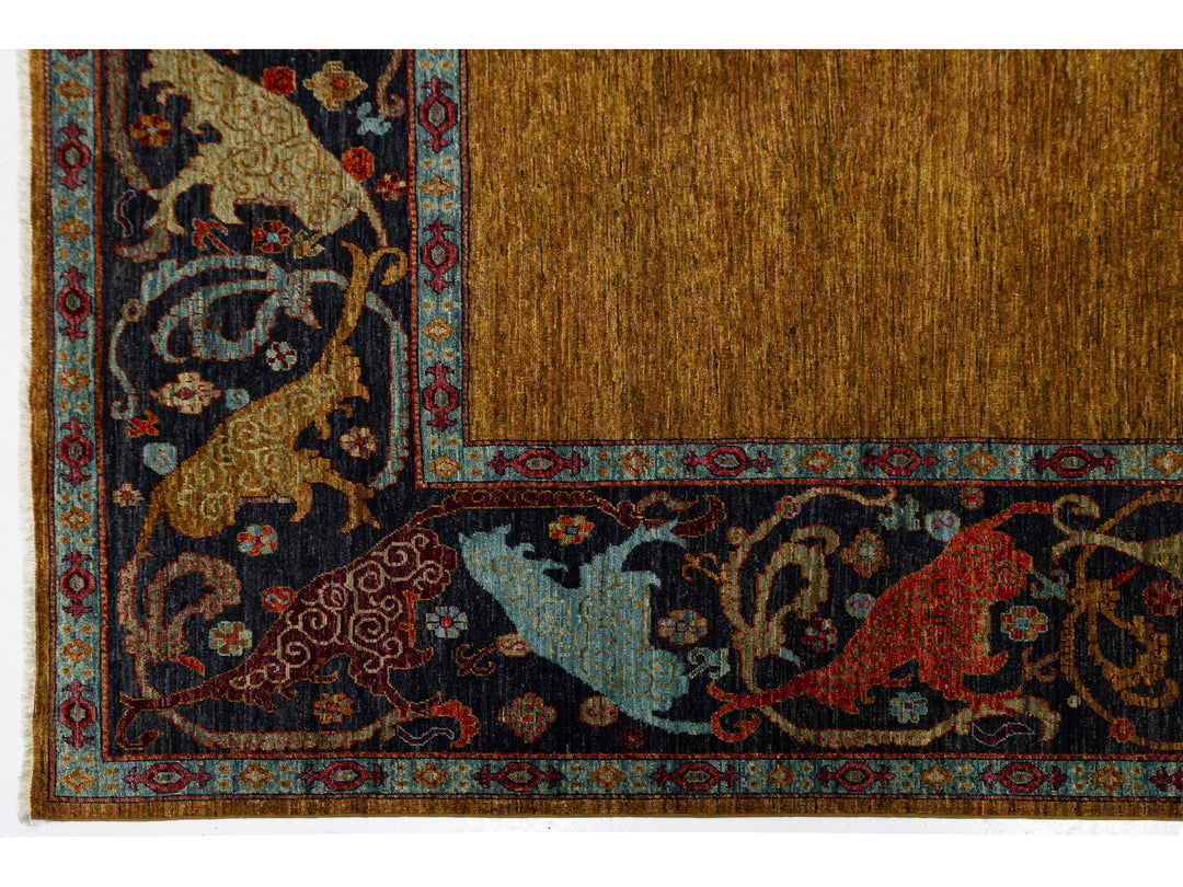Modern Bidjar Wool Rug 9 X 12