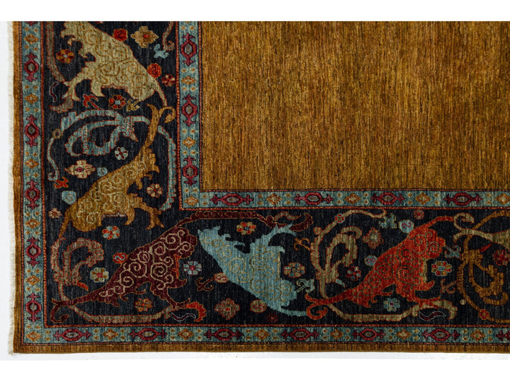 Modern Bidjar Wool Rug 9 X 12