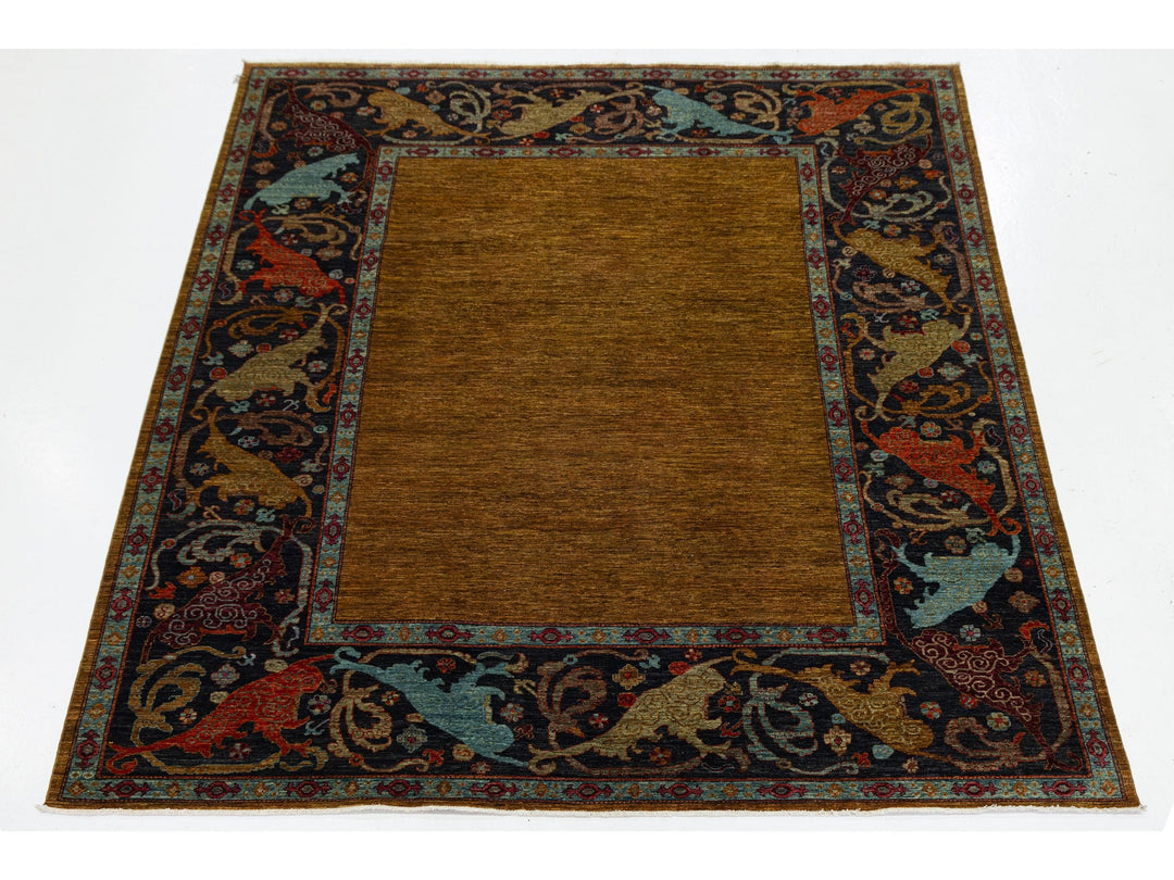 Modern Bidjar Wool Rug 9 X 12