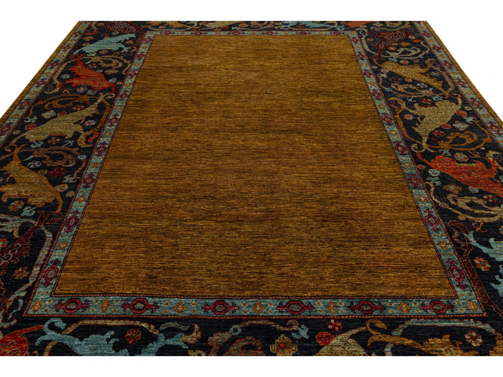 Modern Bidjar Wool Rug 9 X 12