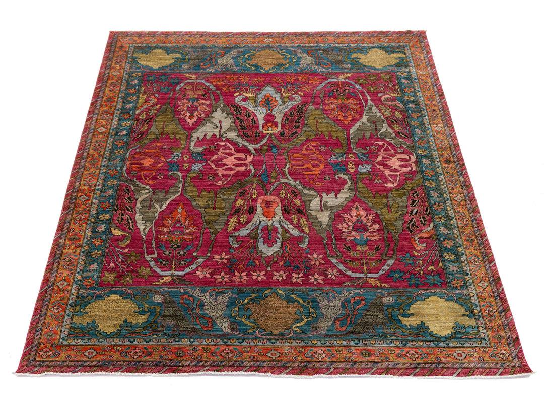 Antique Bidjar Wool Rug 9 X 12