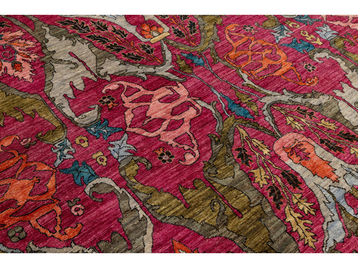 Antique Bidjar Wool Rug 9 X 12