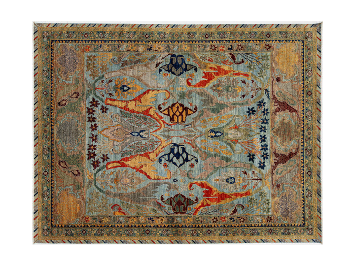 Antique Bidjar Wool Rug 9 X 12