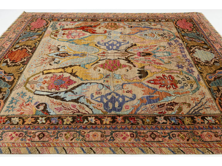 Modern Bidjar Wool Rug 8 X 10