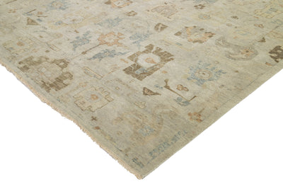 Modern Artisan Indian Wool Rug 15 X 19