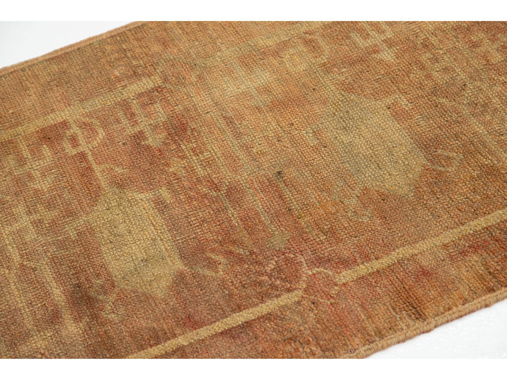 Vintage Turkish Anatolian Wool Runner Rug 2 X 7