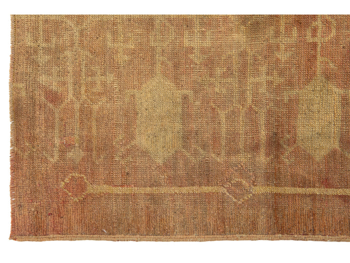 Vintage Turkish Anatolian Wool Runner Rug 2 X 7