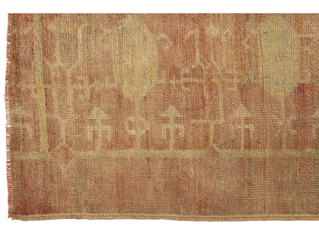 Vintage Turkish Anatolian Wool Runner Rug 2 X 8