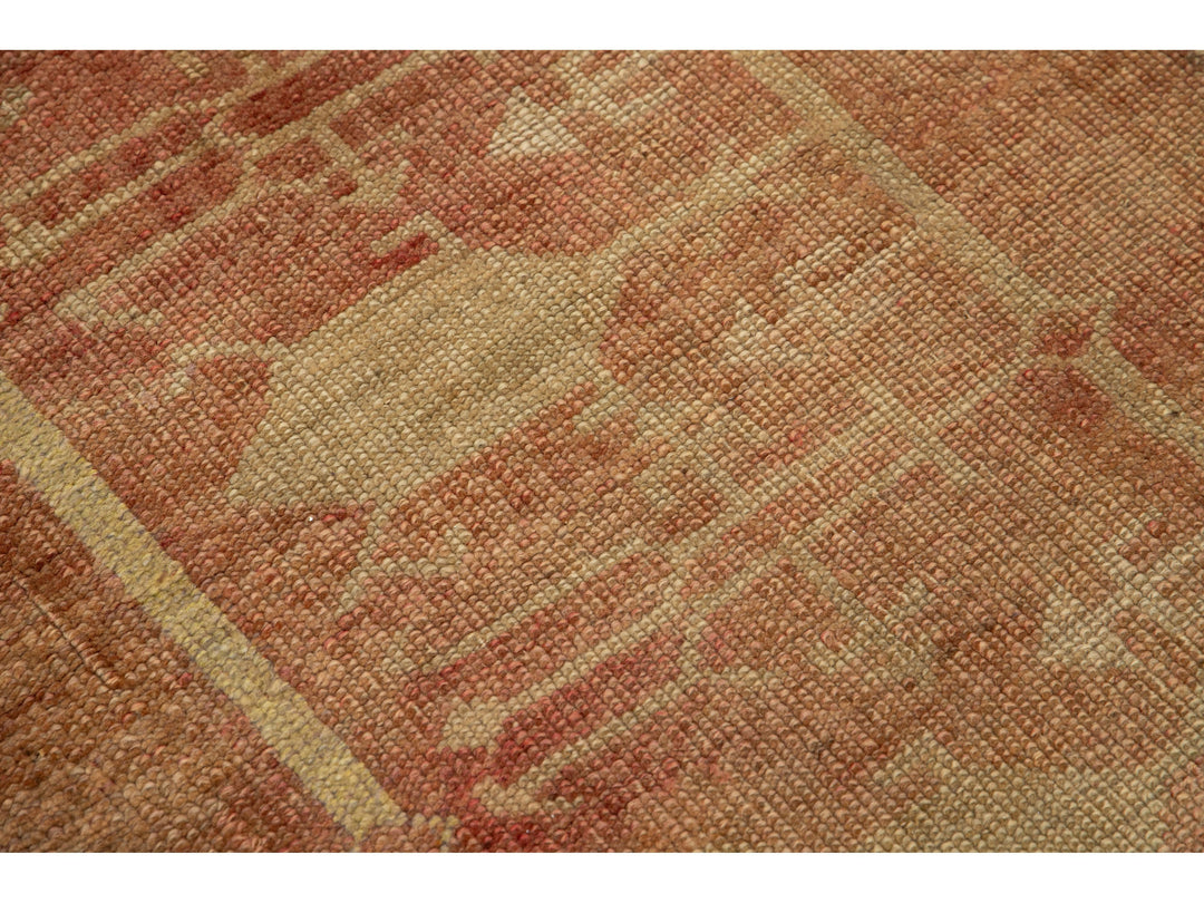 Vintage Turkish Anatolian Wool Runner Rug 2 X 8