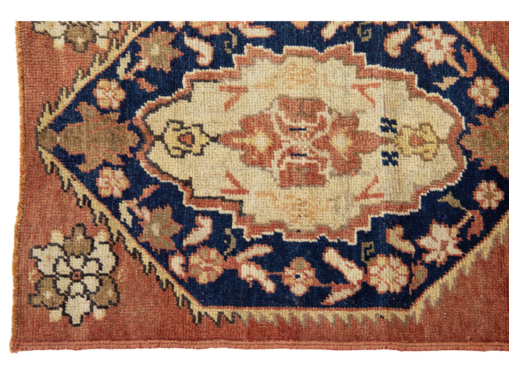 Vintage Turkish Anatolian Wool Runner Rug 3 X 8