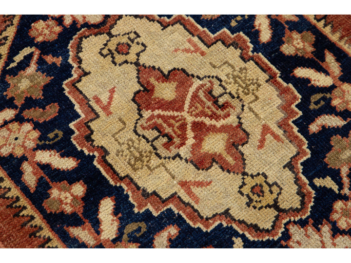 Vintage Turkish Anatolian Wool Runner Rug 3 X 8