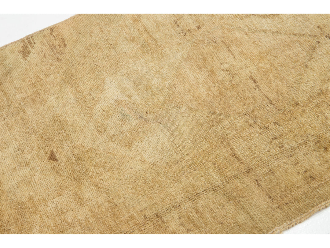 Vintage Turkish Anatolian Wool Rug 3 X 6