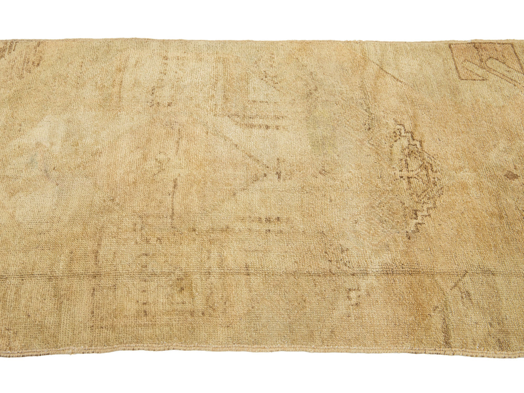 Vintage Turkish Anatolian Wool Rug 3 X 6