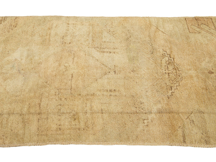 Vintage Turkish Anatolian Wool Rug 3 X 6