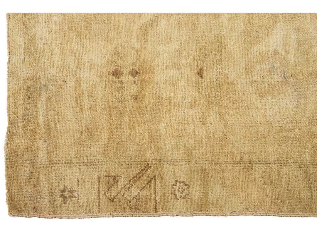 Vintage Turkish Anatolian Wool Rug 3 X 6