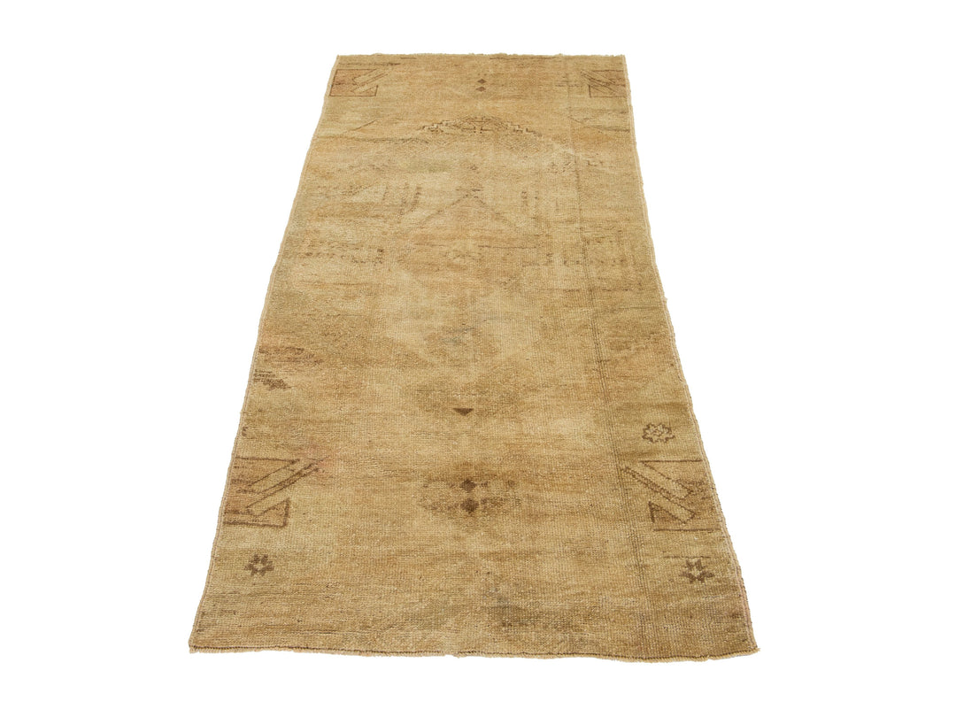 Vintage Turkish Anatolian Wool Rug 3 X 6