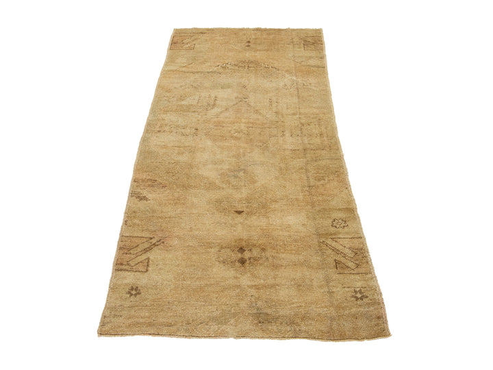 Vintage Turkish Anatolian Wool Rug 3 X 6