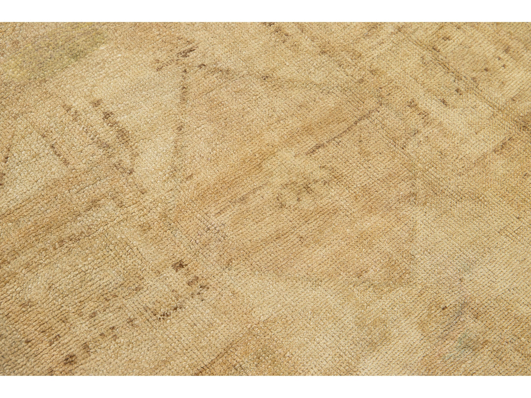 Vintage Turkish Anatolian Wool Rug 3 X 6