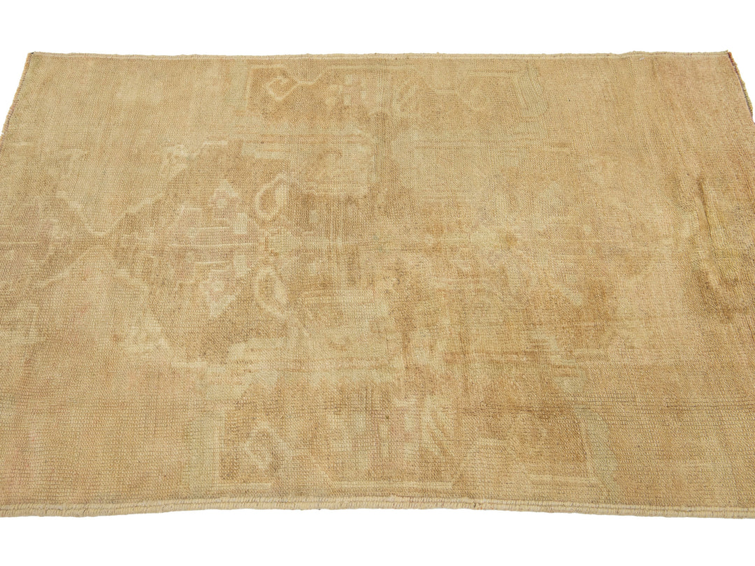 Vintage Turkish Anatolian Wool Rug 3 X 5