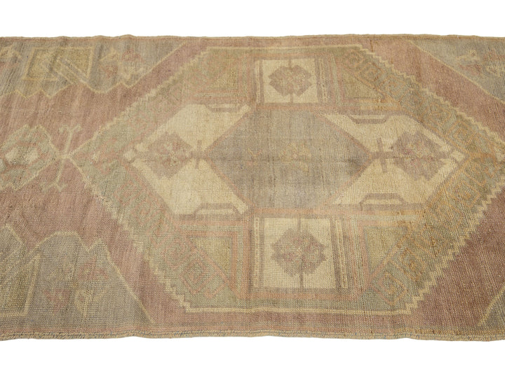 Vintage Turkish Anatolian Wool Rug 3 X 5