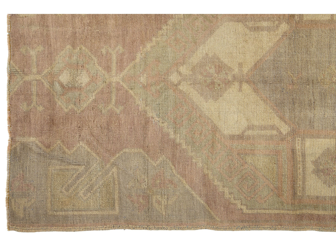 Vintage Turkish Anatolian Wool Rug 3 X 5