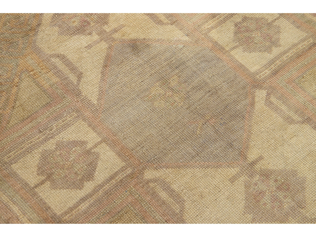 Vintage Turkish Anatolian Wool Rug 3 X 5