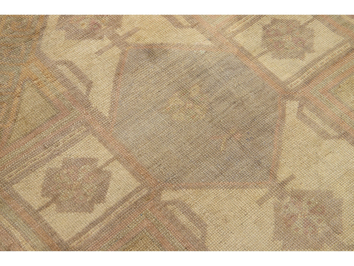 Vintage Turkish Anatolian Wool Rug 3 X 5