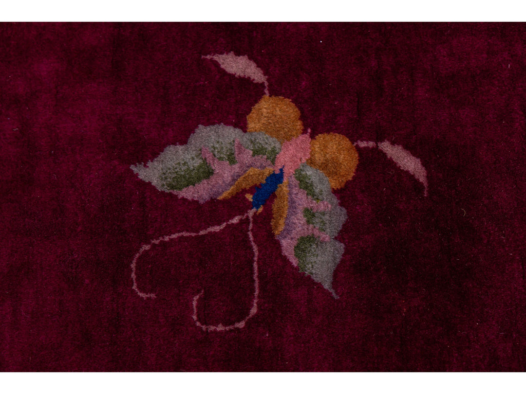 Antique Art Deco Chinese Rug 9 X 11