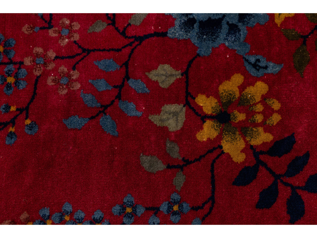 Antique Art Deco Chinese Rug 10 X 13