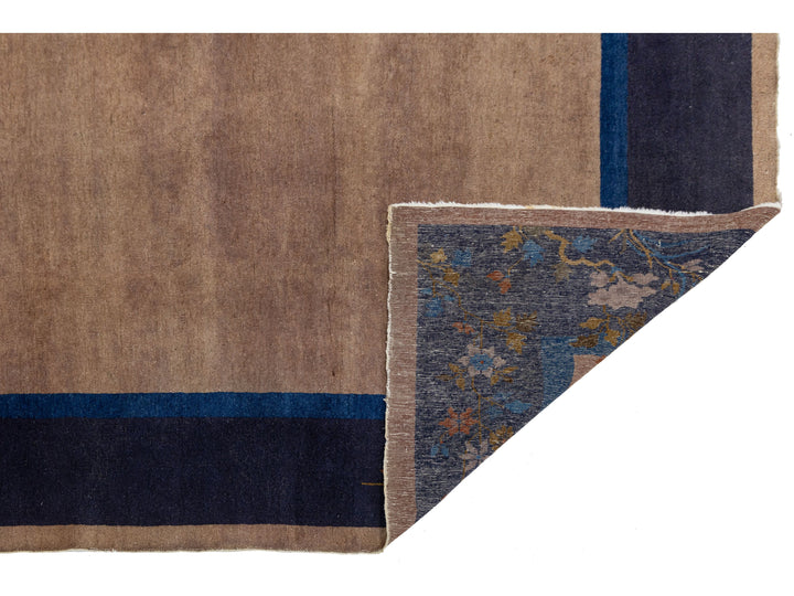 Antique Art Deco Chinese Rug 8 X 10