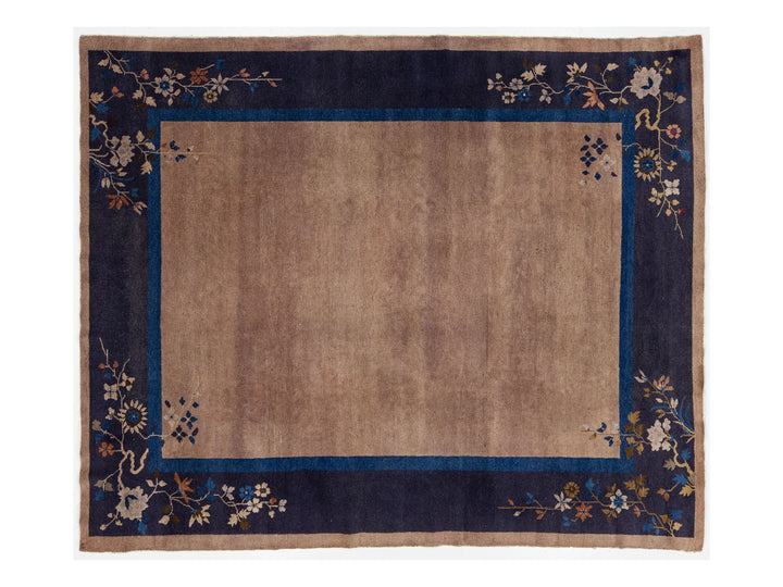 Antique Art Deco Chinese Rug 8 X 10
