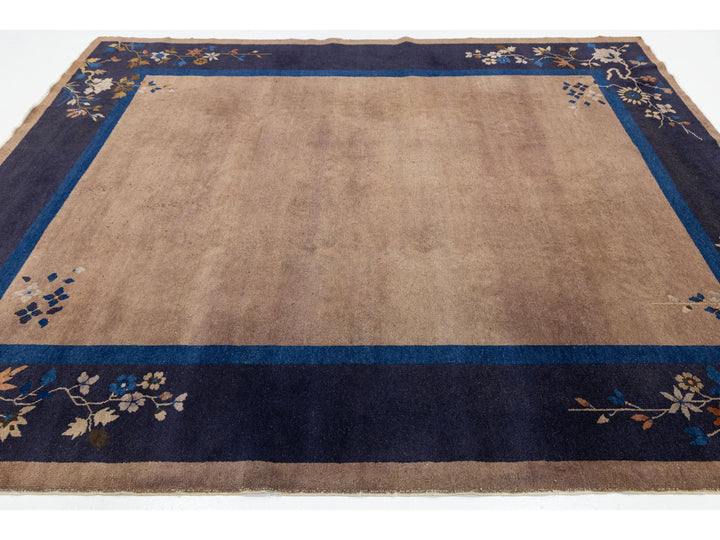 Antique Art Deco Chinese Rug 8 X 10
