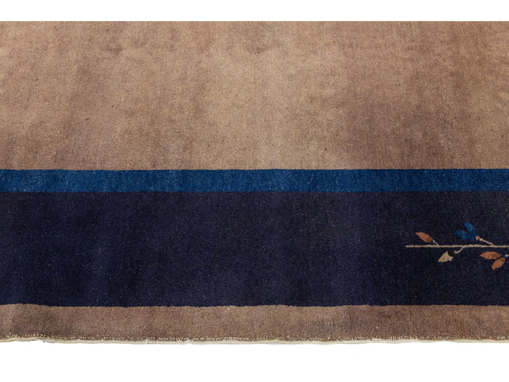 Antique Art Deco Chinese Rug 8 X 10